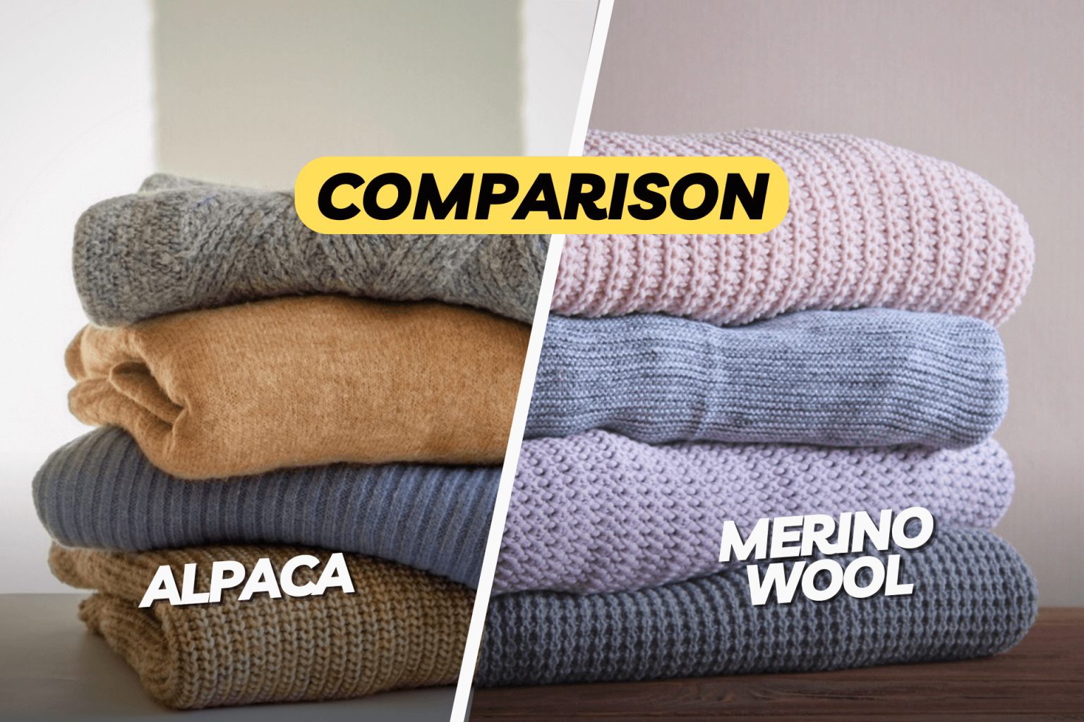 Alpaca Vs Merino Wool Differences Similarities 2024