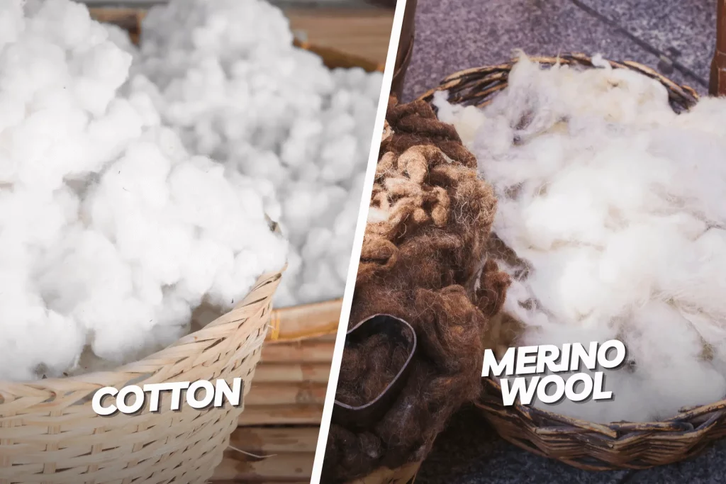 Pima Cotton vs. Merino Wool