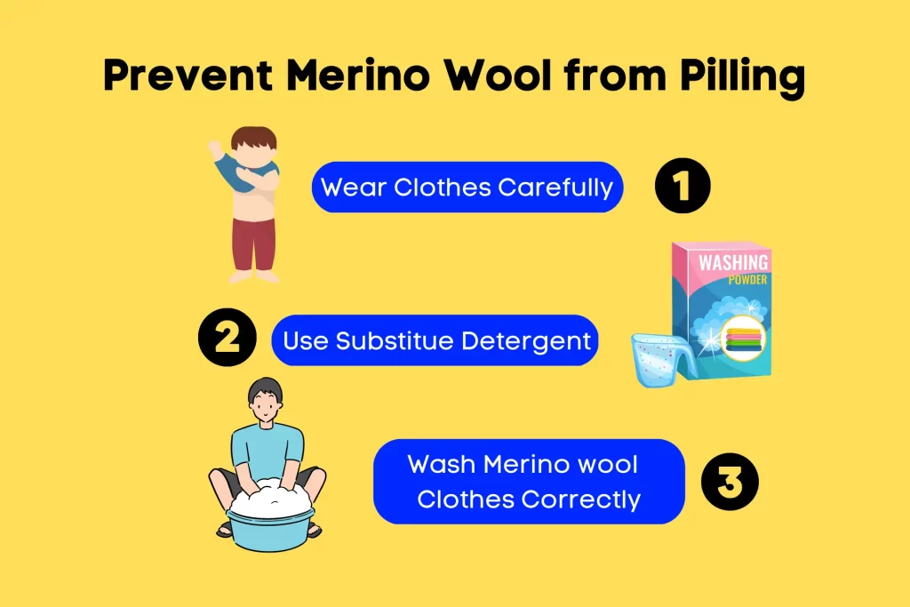 Methods to Prevent Merino Wool Pilling