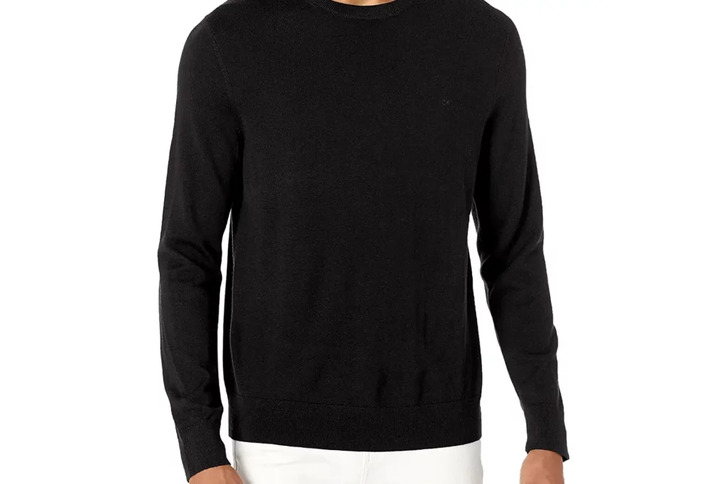 Calvin Klein Men's Crew Neck Merino Sweater