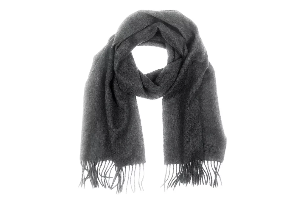 Hickey Freeman Men’s Solid Cashmere Scarf