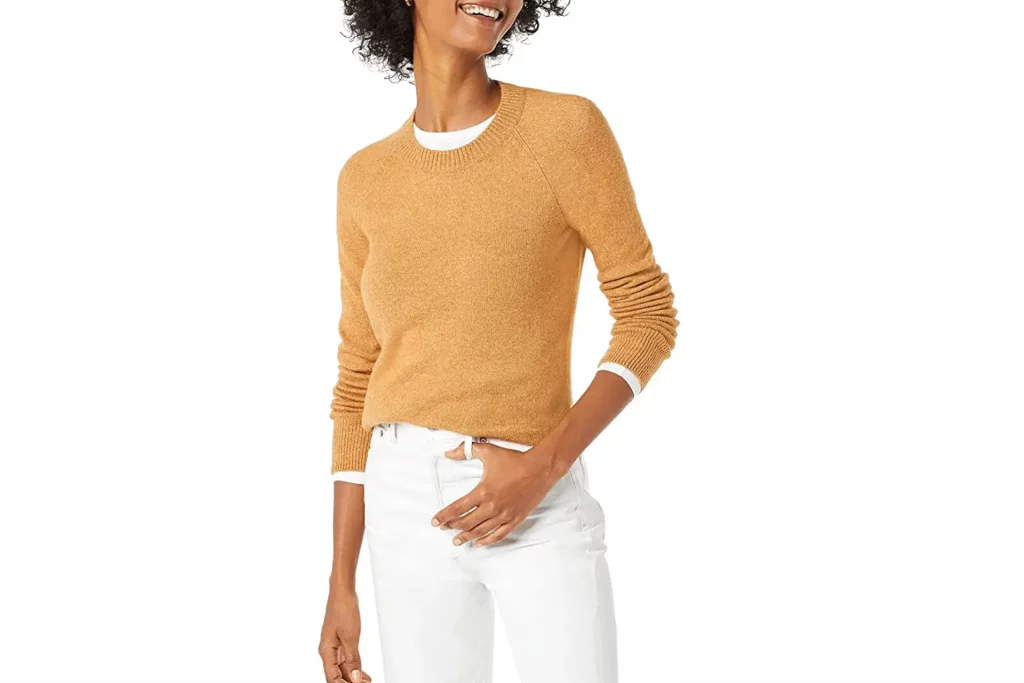 Classic-Fit Soft Touch Long-Sleeve Crewneck Sweater