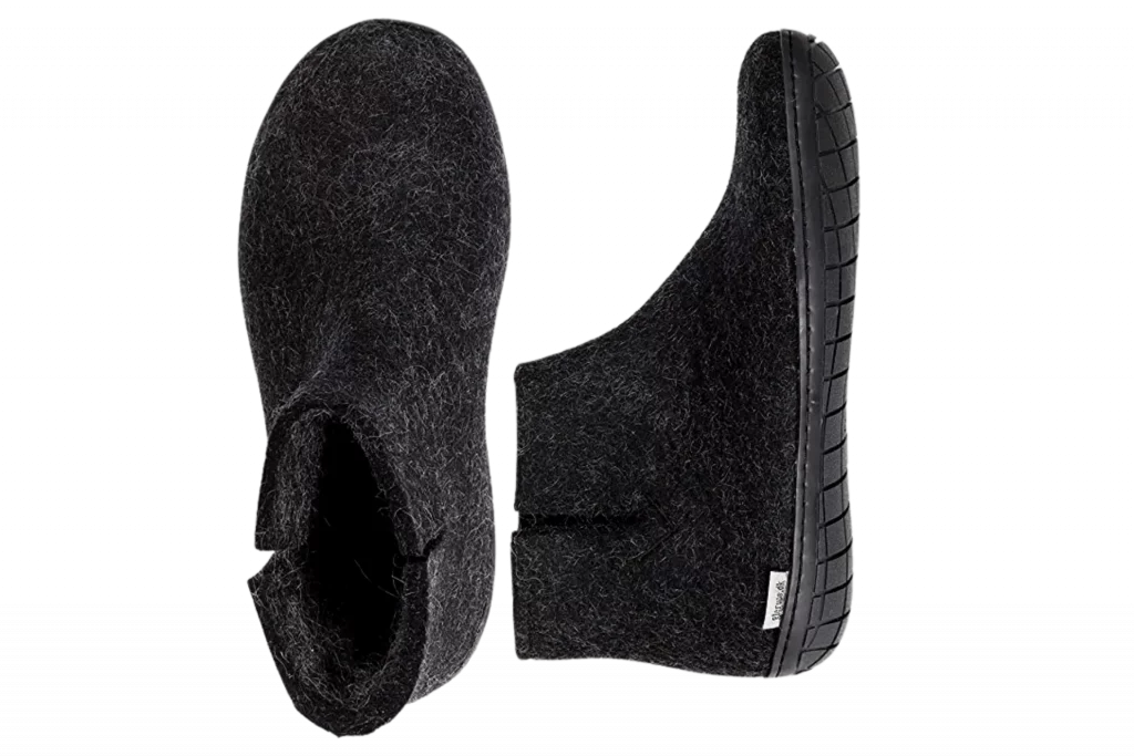 Glerups Unisex-Adult Wool Boot Rubber Outsole