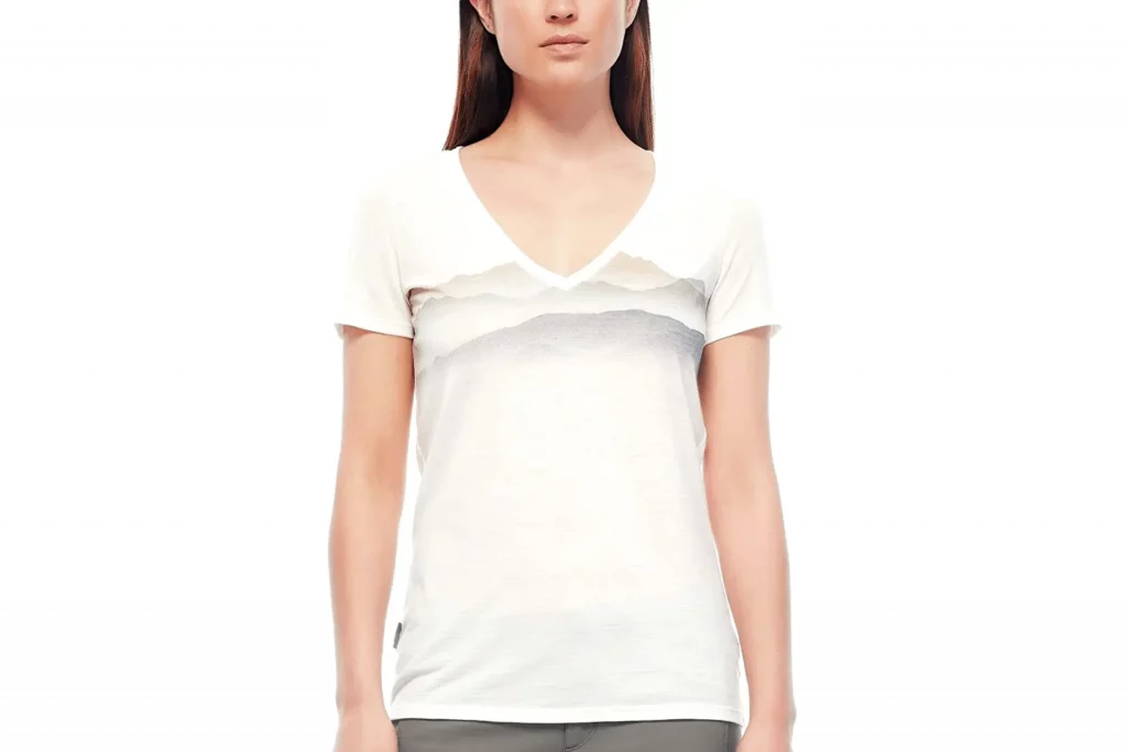 Icebreaker Merino Women's Tech Lite V-Neck T-Shirt
