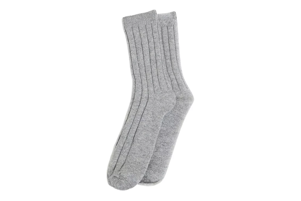 State Cashmere Unisex Cuff Socks