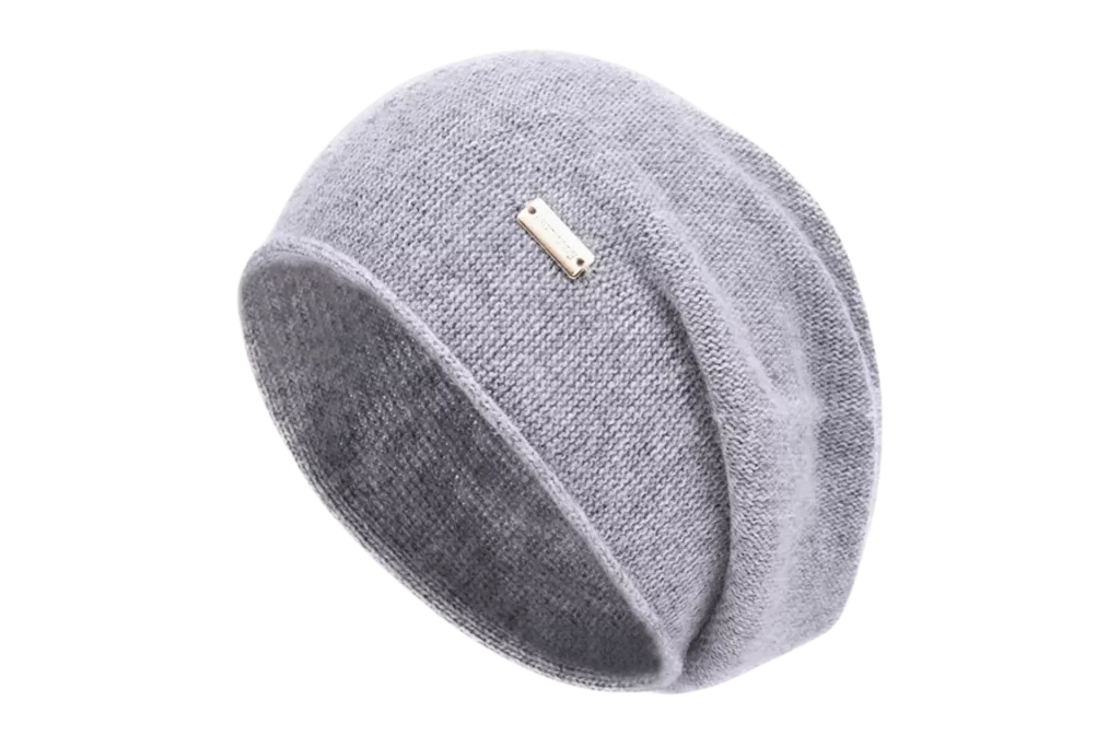 jaxmonoy Cashmere Slouchy Knit Beanie Hat