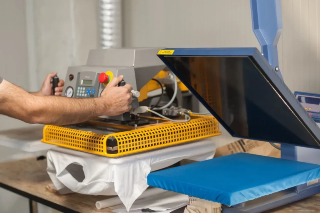 Heat Pressing the Fabric