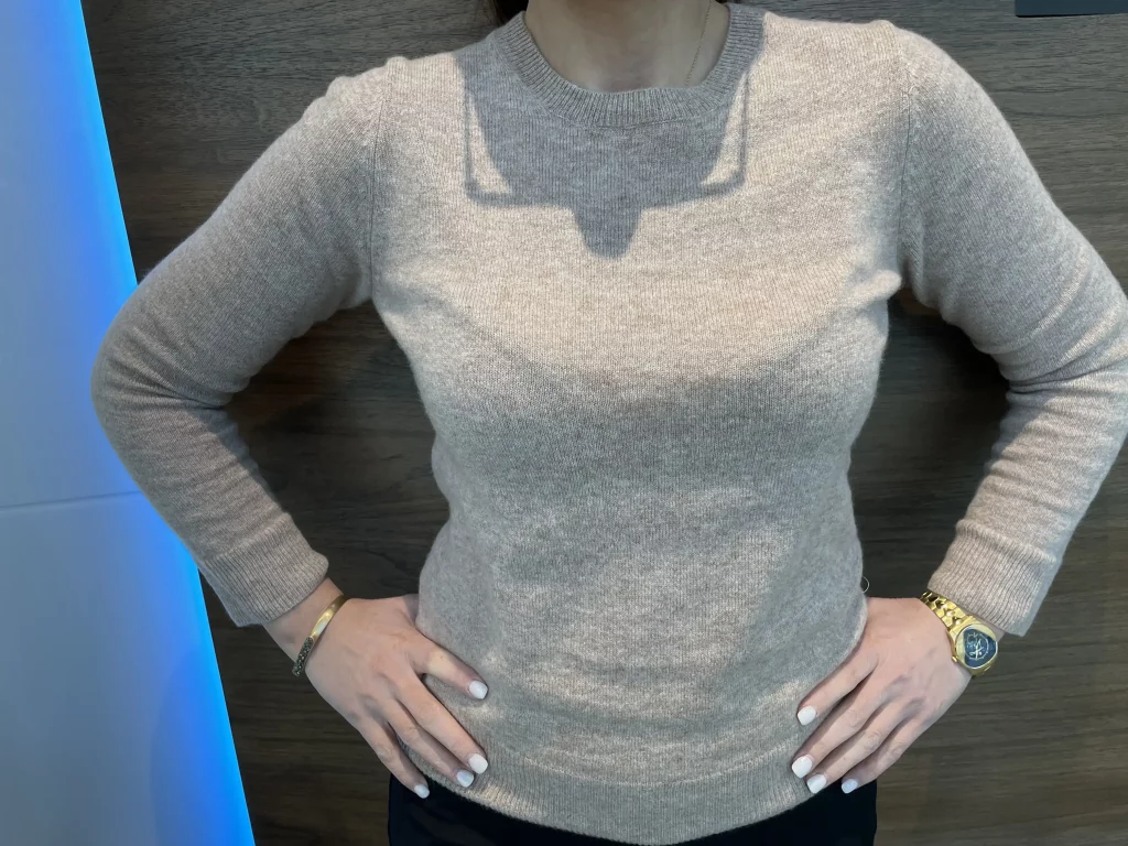 Overview of the Quince Mongolian Cashmere Crewneck Sweater