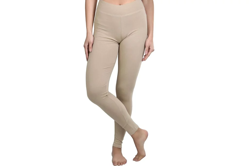 To Be In Style Women's Single Medium Weight Breathable Cotton-Spandex Legging