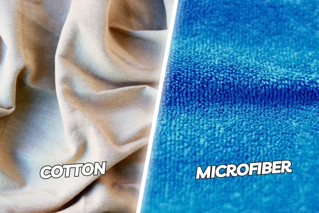 Cotton vs. Microfiber