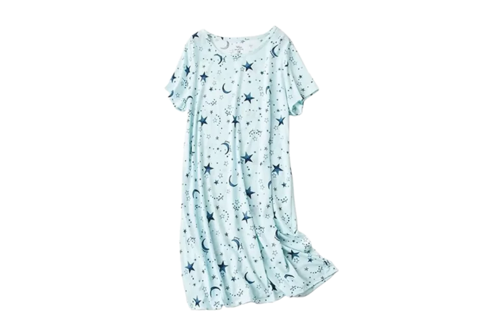 PNAEONG Women's Cotton Nightgown Sleepwear