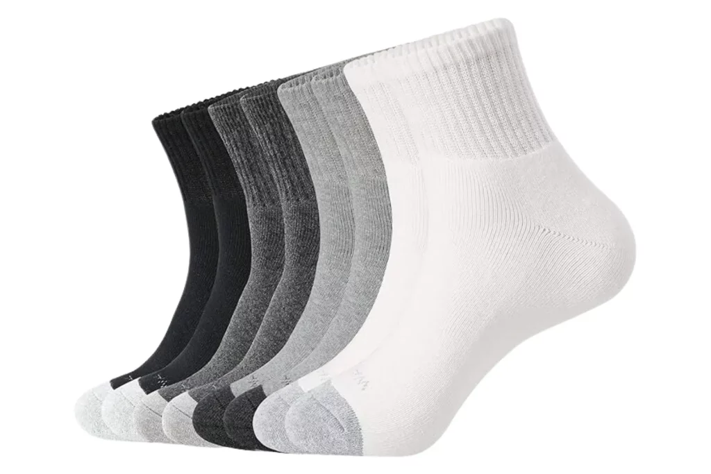 WANDER Athletic Ankle Socks - Performance-Optimized Socks for Men & Women in Various Sets and Size